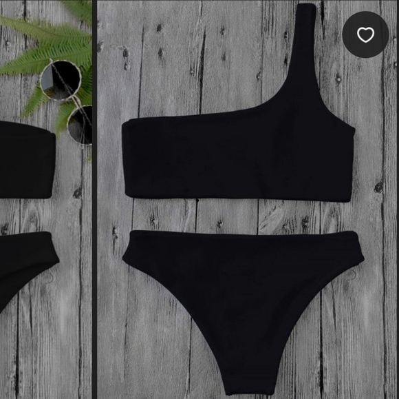 One Shoulder Bikini Set - Picture 3 of 5